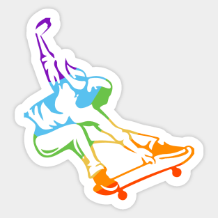 Queer Skater Sticker